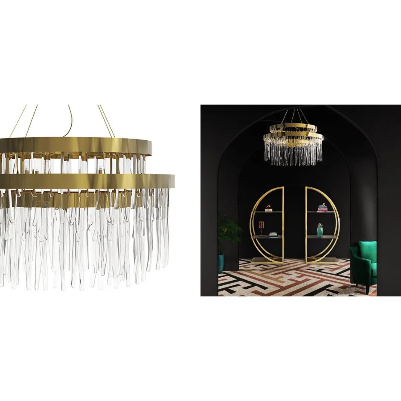 Люстра Luxxu Babel suspension