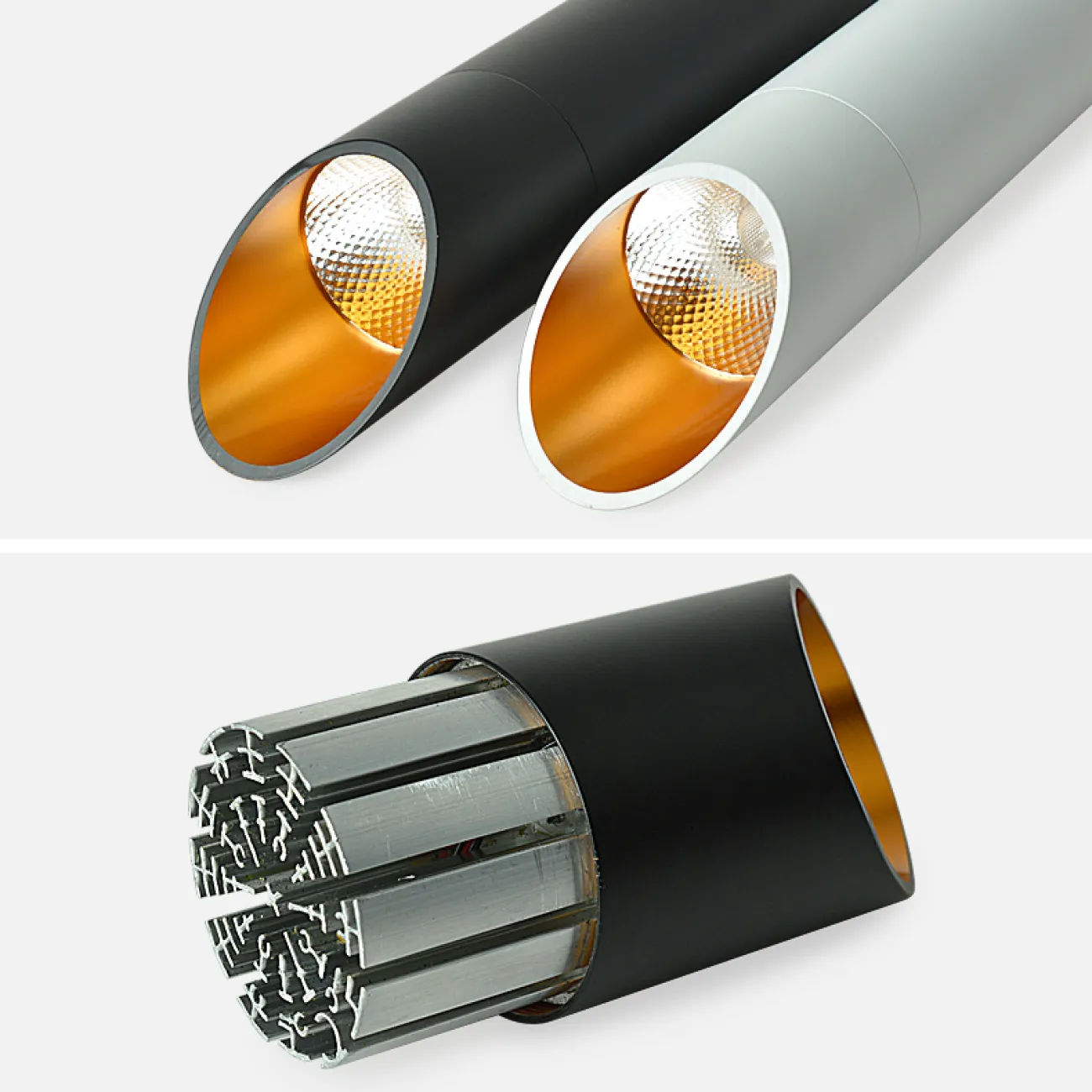 Потолочный светильник 45° lamps by Via H23 White от ImperiumLoft