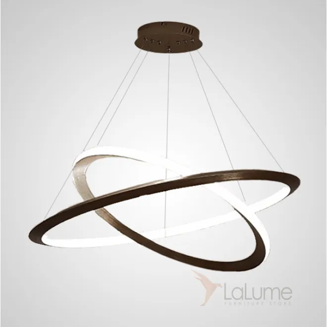 Подвесная люстра HANDLE D D45 D65 Brown от ImperiumLoft