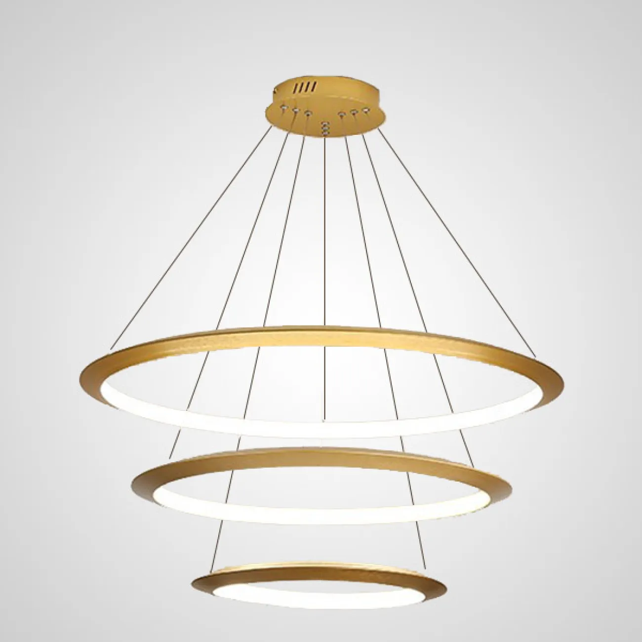 Подвесная люстра HANDLE D D45 D65 Brown от ImperiumLoft