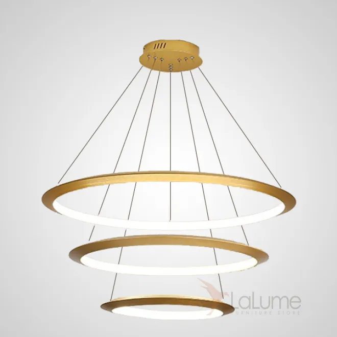 Подвесная люстра HANDLE E D45 D65 D85 Brass от ImperiumLoft