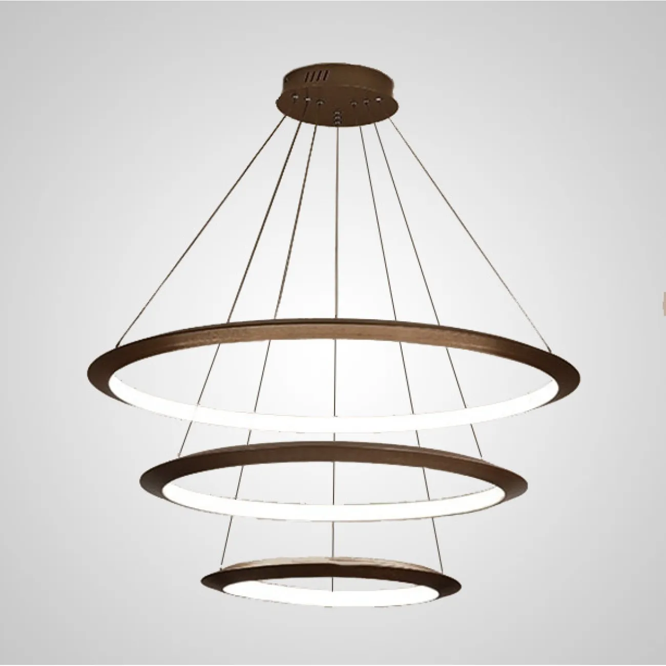 Подвесная люстра HANDLE D D45 D65 Brown от ImperiumLoft