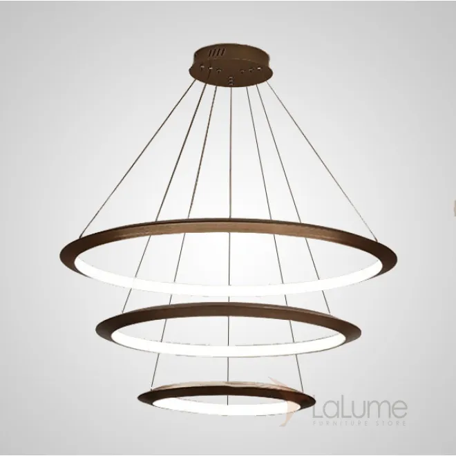 Подвесная люстра HANDLE E D45 D65 D85 Brown от ImperiumLoft