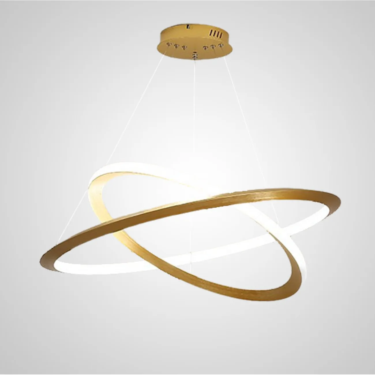 Подвесная люстра HANDLE D D45 D65 Brown от ImperiumLoft