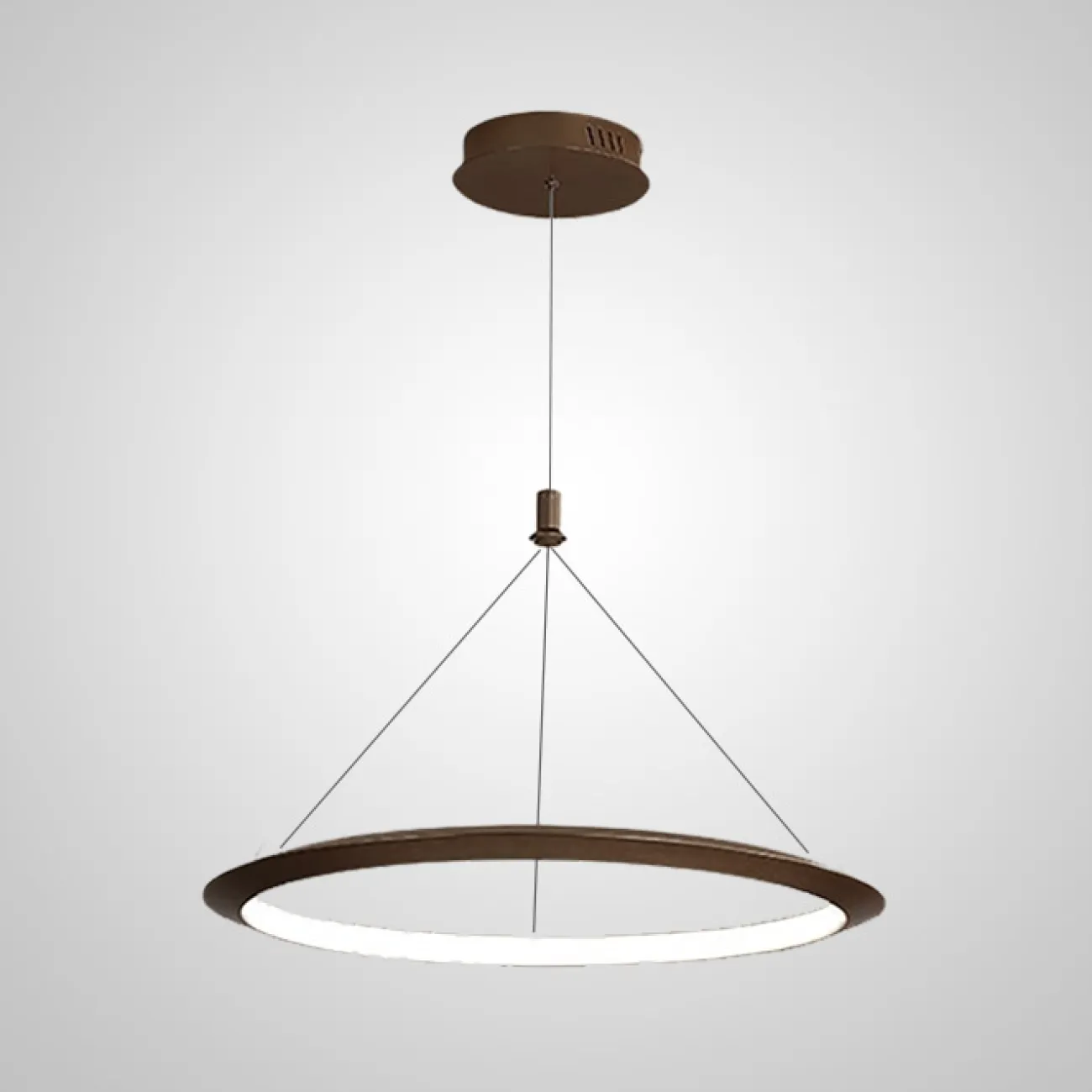 Подвесная люстра HANDLE D D45 D65 Brown от ImperiumLoft