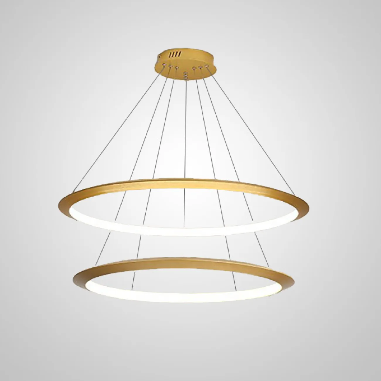 Подвесная люстра HANDLE D D45 D65 Brown от ImperiumLoft