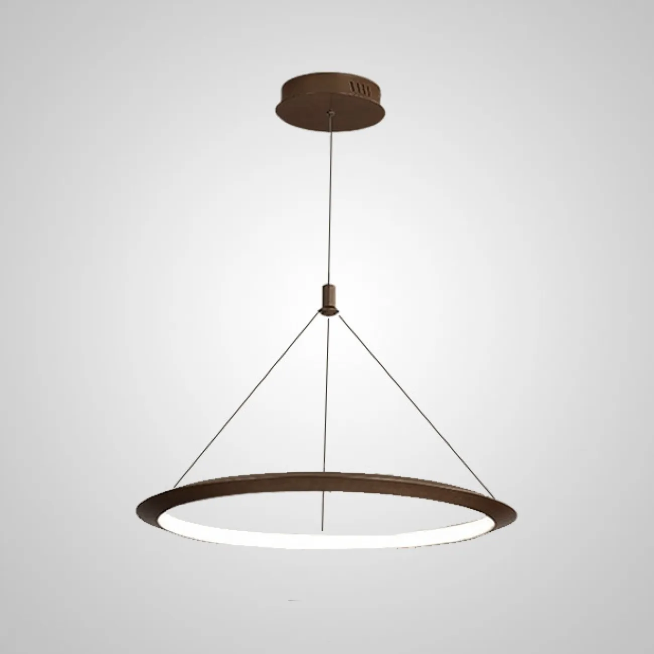 Подвесная люстра HANDLE D D45 D65 Brown от ImperiumLoft