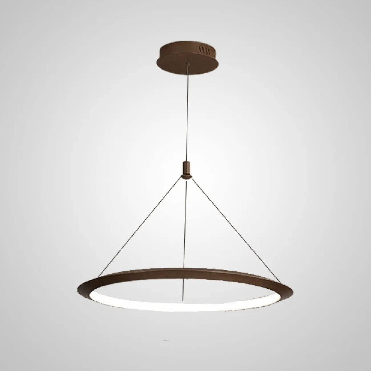 Подвесная люстра HANDLE D D45 D65 Brown от ImperiumLoft