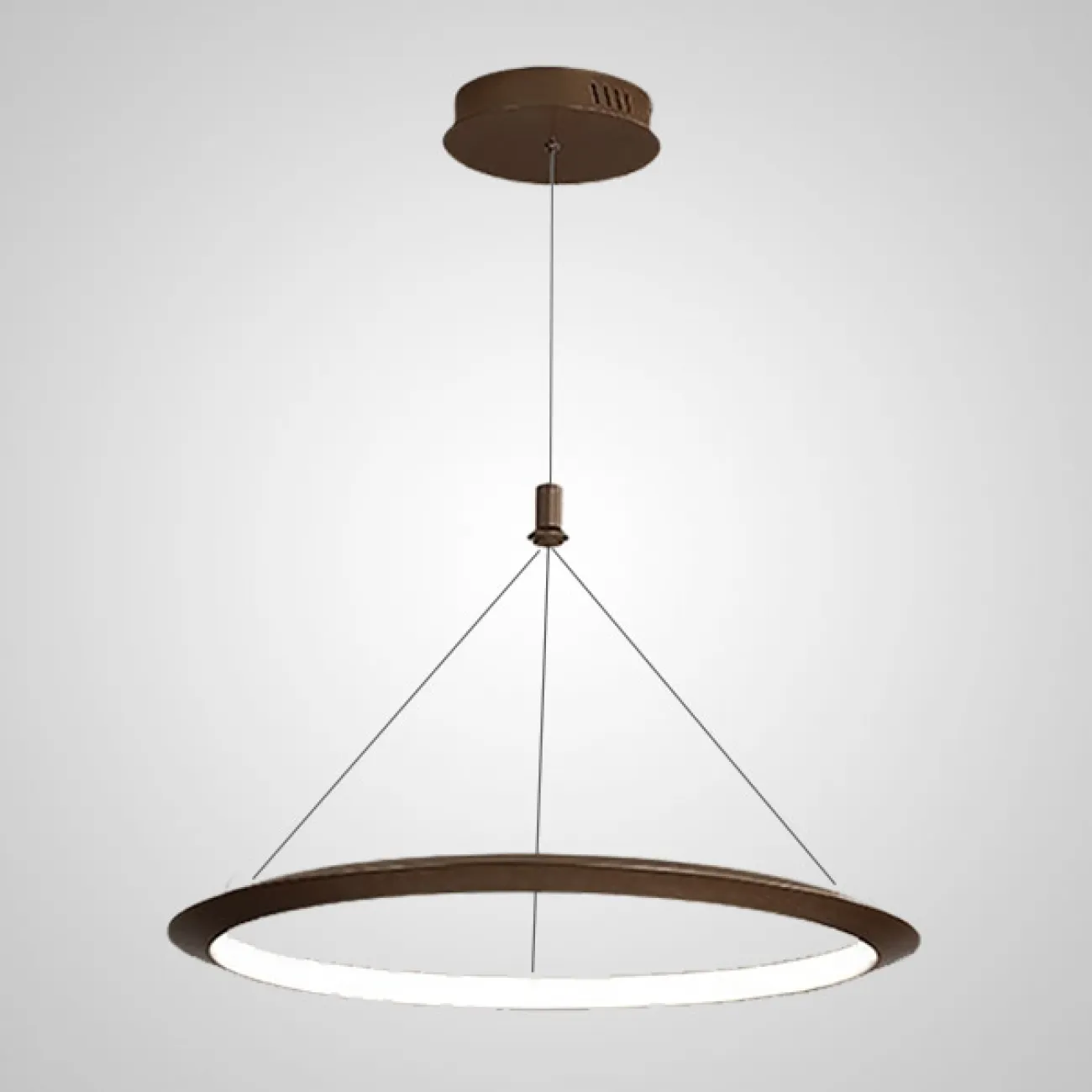 Подвесная люстра HANDLE D D45 D65 Brown от ImperiumLoft