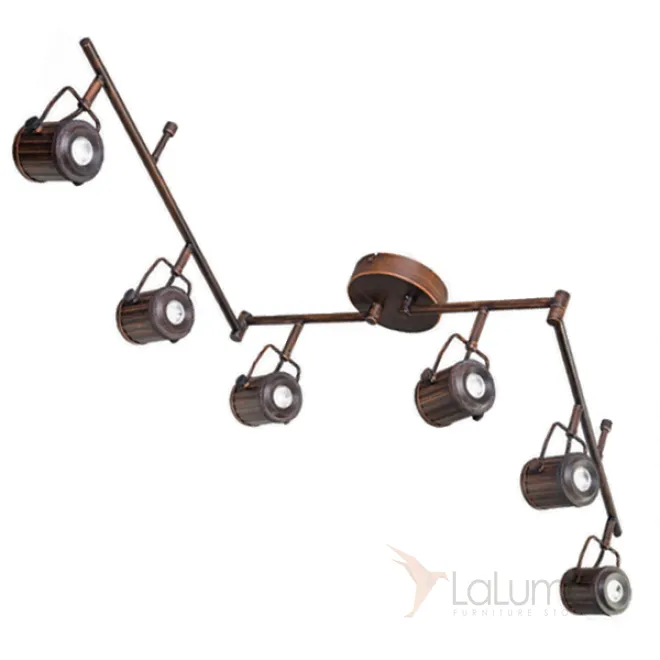 Спот Loft brown vintage six от LaLume