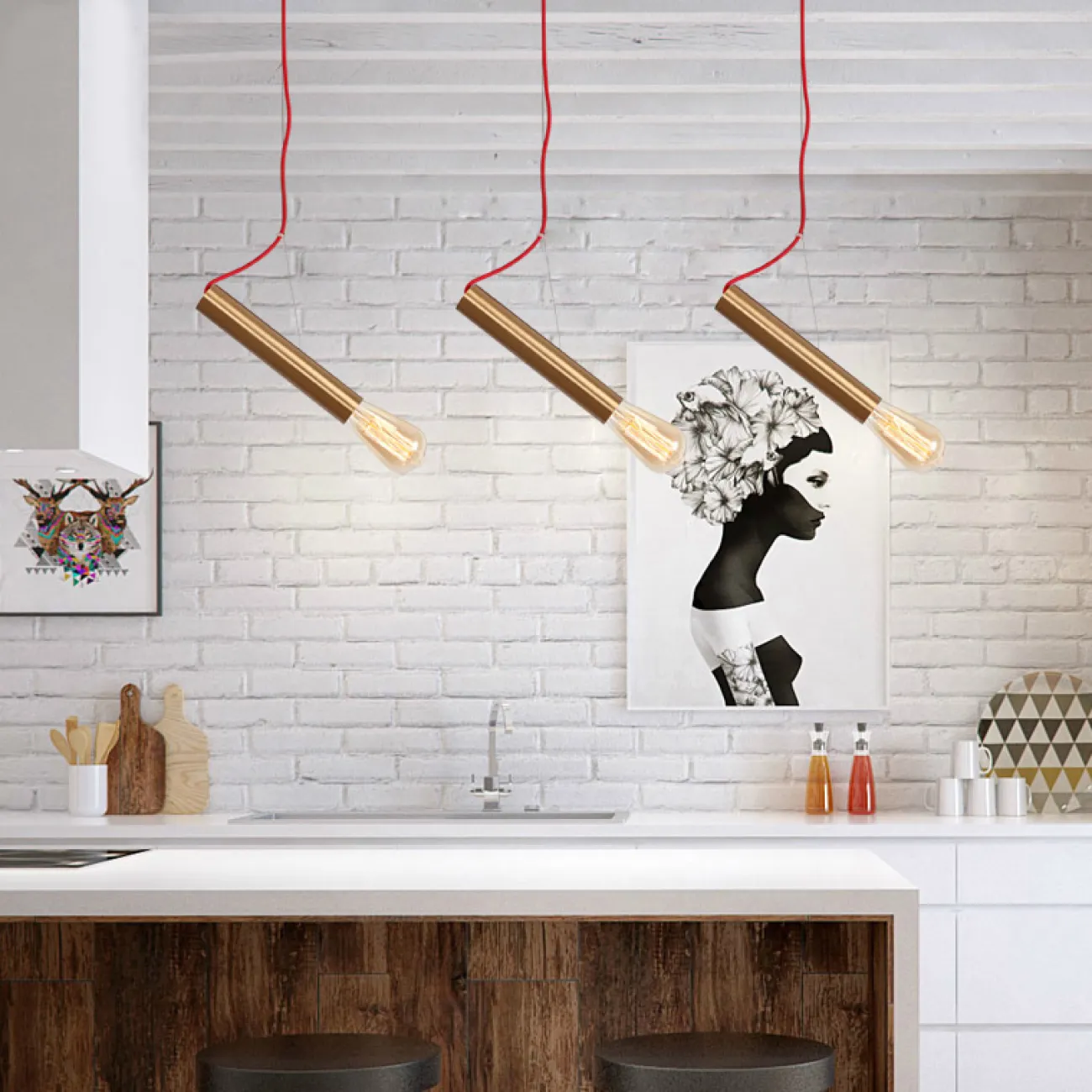 Подвесной светильник SIM от ImperiumLoft