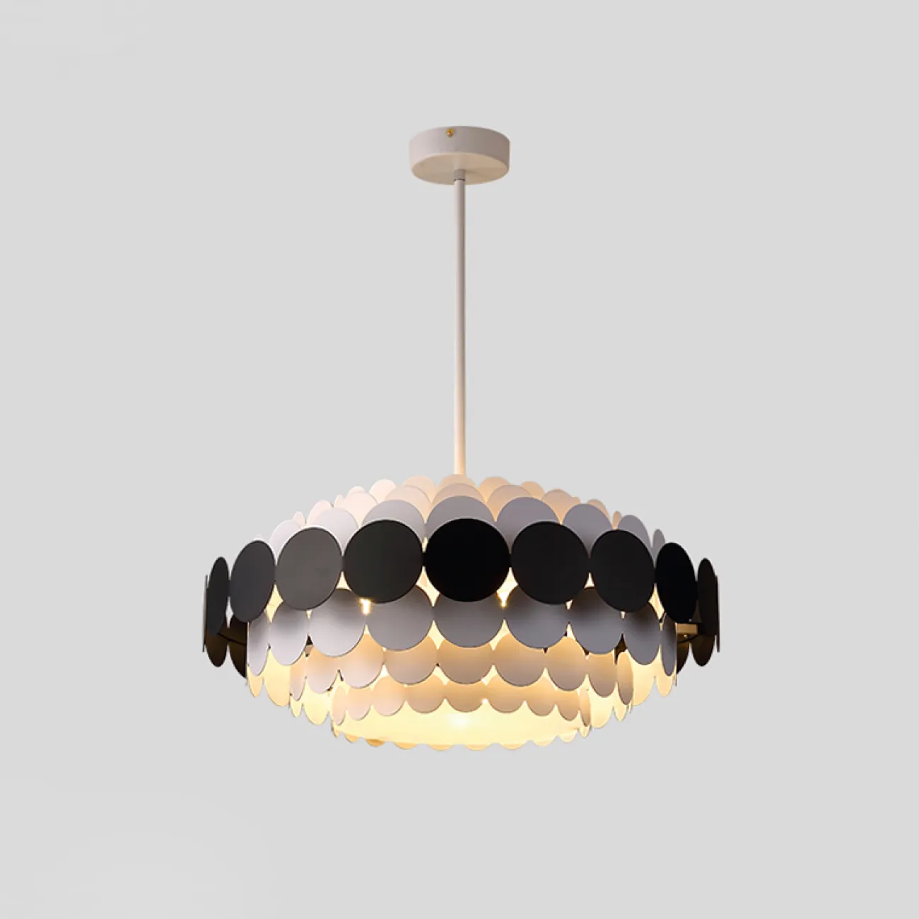 Люстра на штанге ASOLA D80 Black by ImperiumLoft от ImperiumLoft