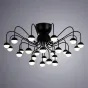 Потолочная люстра AQUATIO CH Black от ImperiumLoft