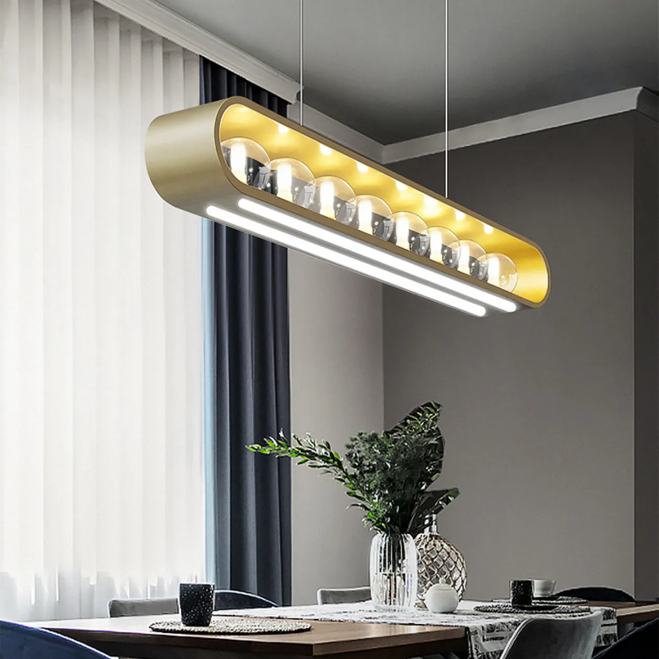 Подвесной светильник INGERLINE L65 Chrome от ImperiumLoft