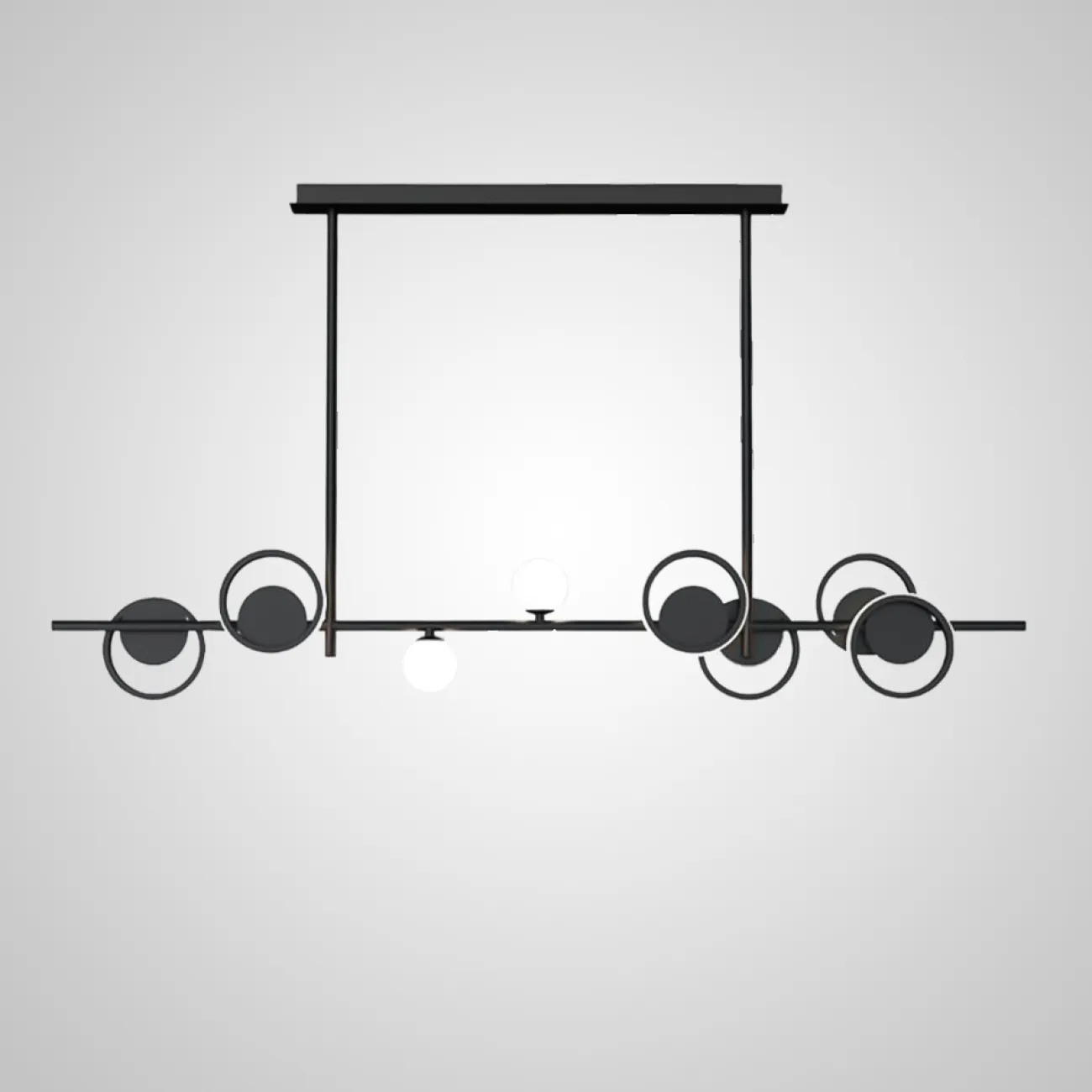 Потолочный светильник ANSTEN L2 Grey Black от ImperiumLoft