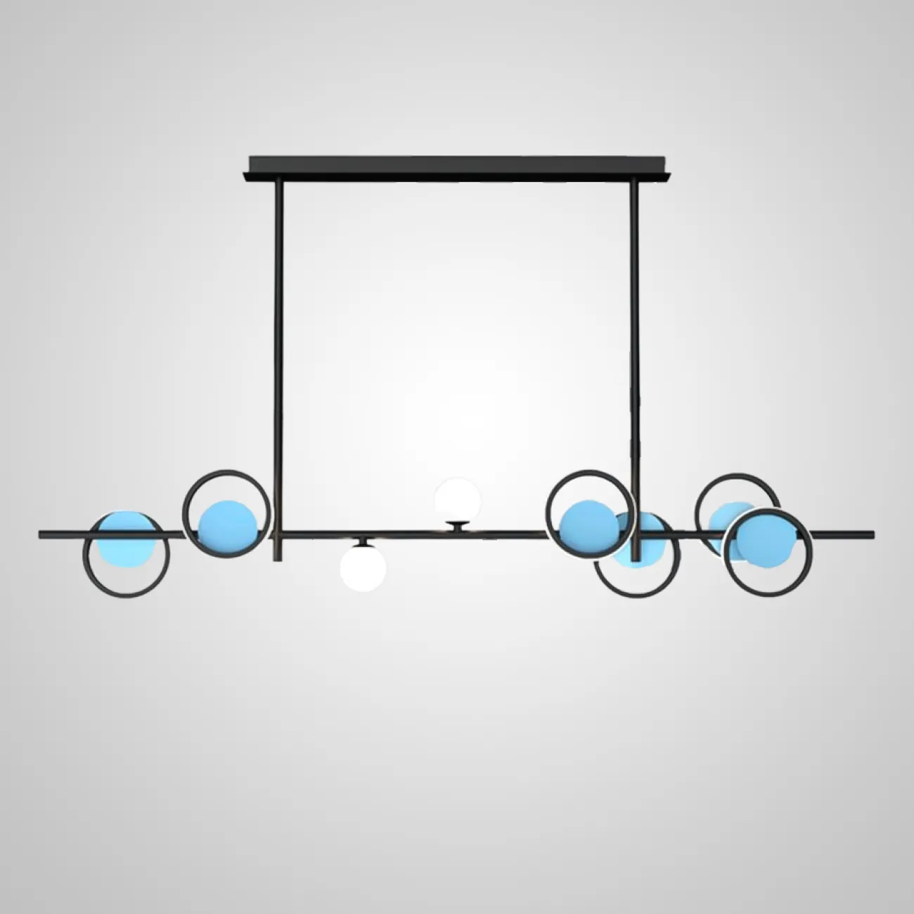 Потолочный светильник ANSTEN L2 Black от ImperiumLoft