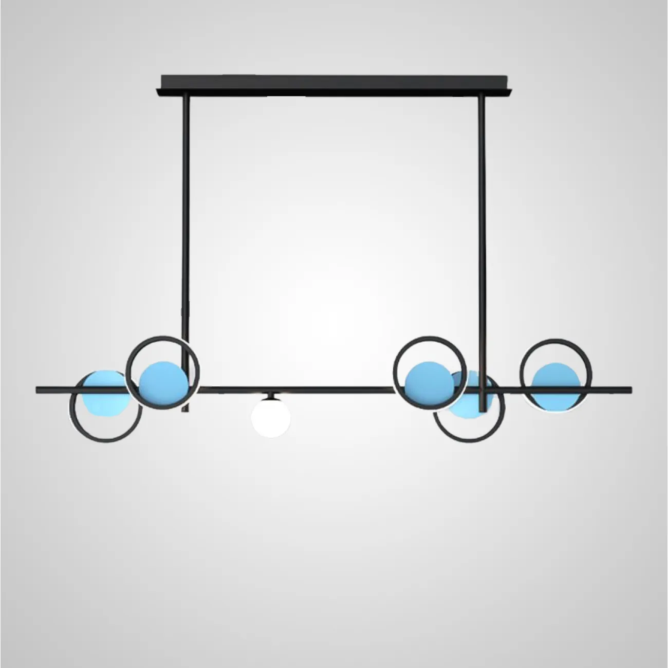 Потолочный светильник ANSTEN L2 Black от ImperiumLoft