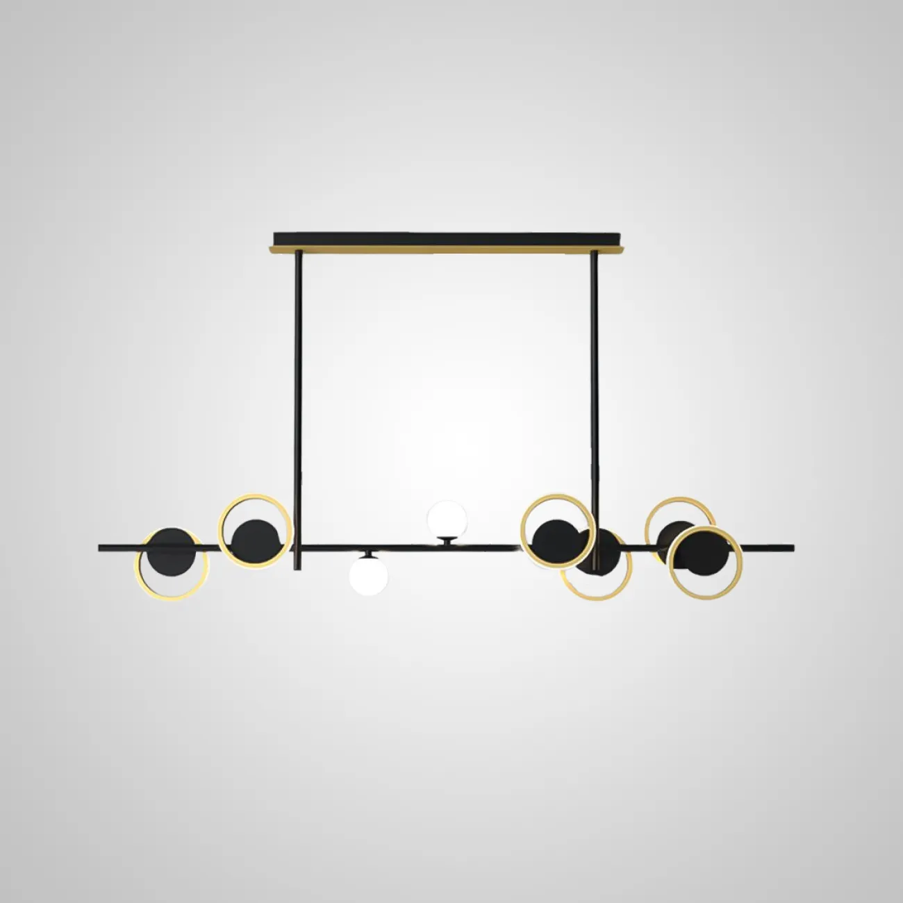 Потолочный светильник ANSTEN L2 Black от ImperiumLoft