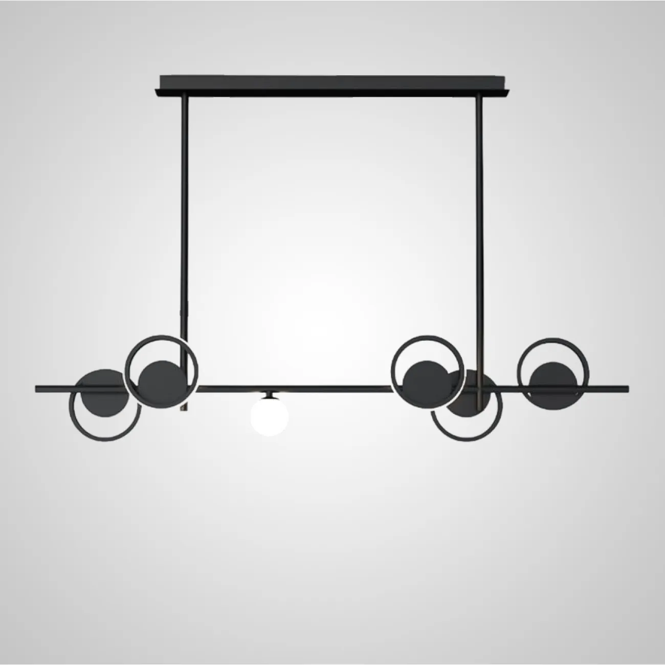 Потолочный светильник ANSTEN L2 Black от ImperiumLoft
