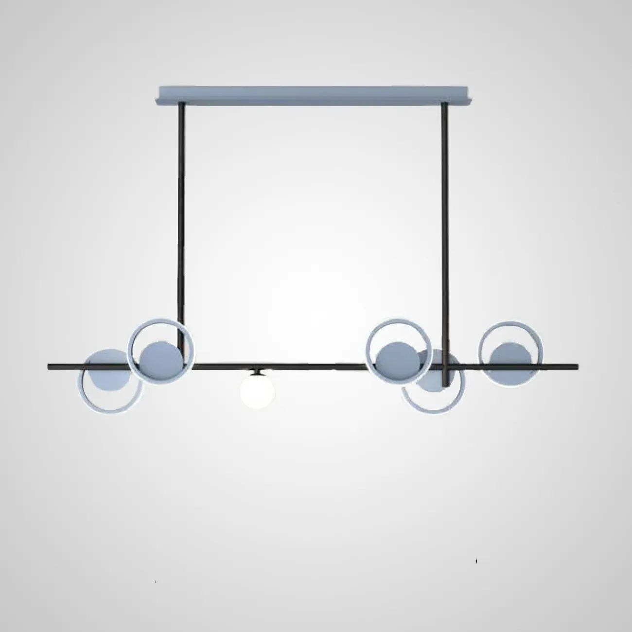 Потолочный светильник ANSTEN L2 Black от ImperiumLoft