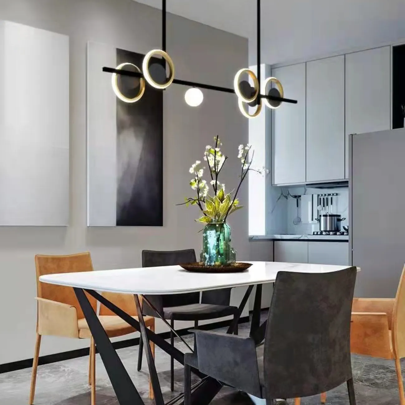 Потолочный светильник ANSTEN L1 Grey Black от ImperiumLoft