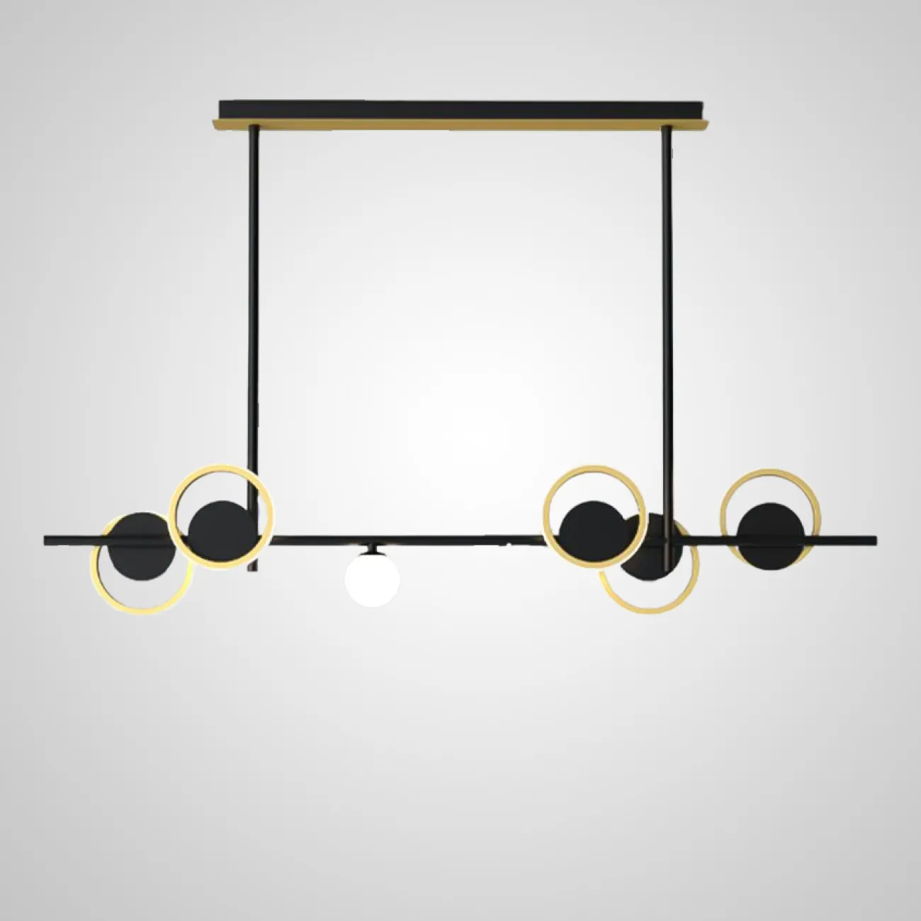 Потолочный светильник ANSTEN L2 Black от ImperiumLoft