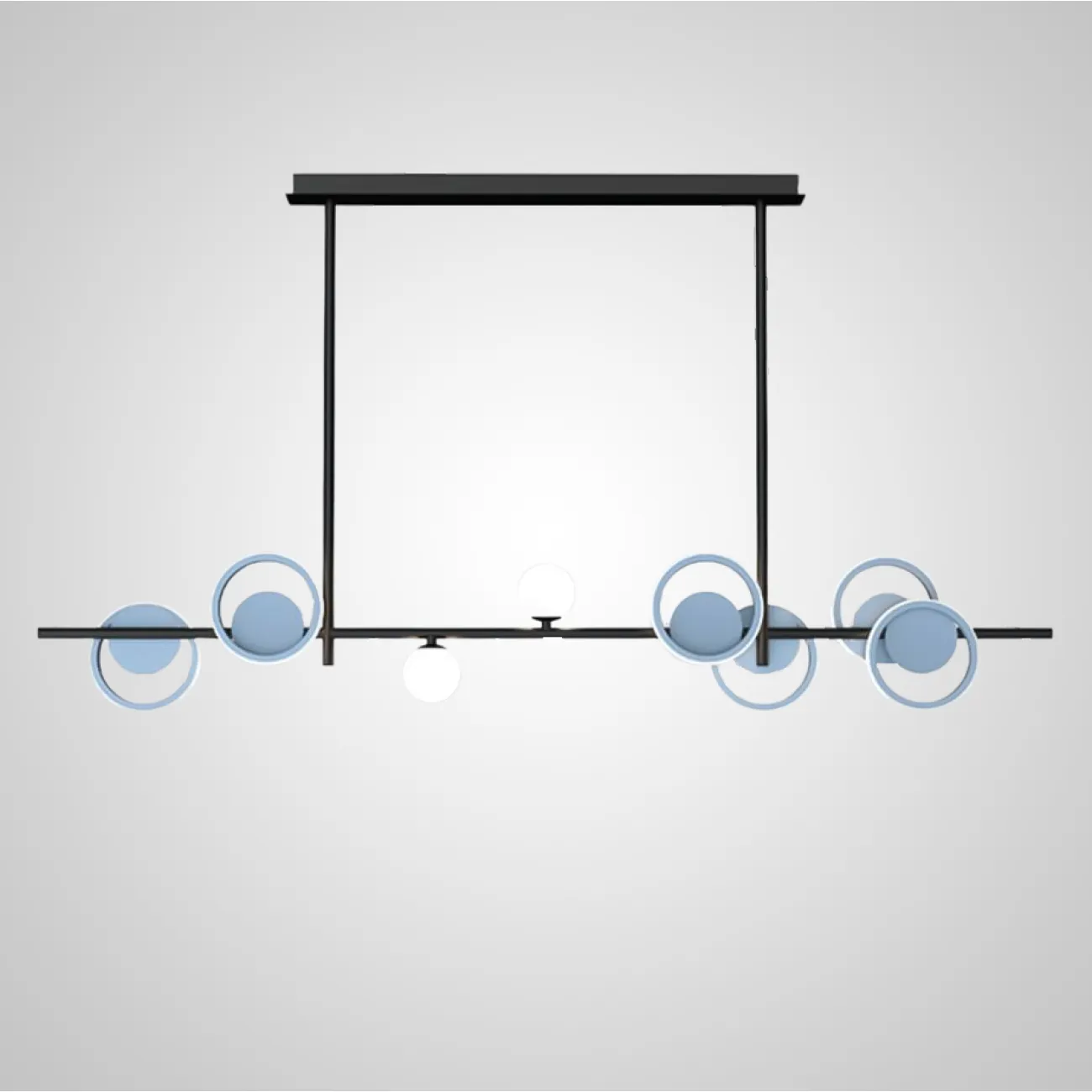Потолочный светильник ANSTEN L2 Black от ImperiumLoft