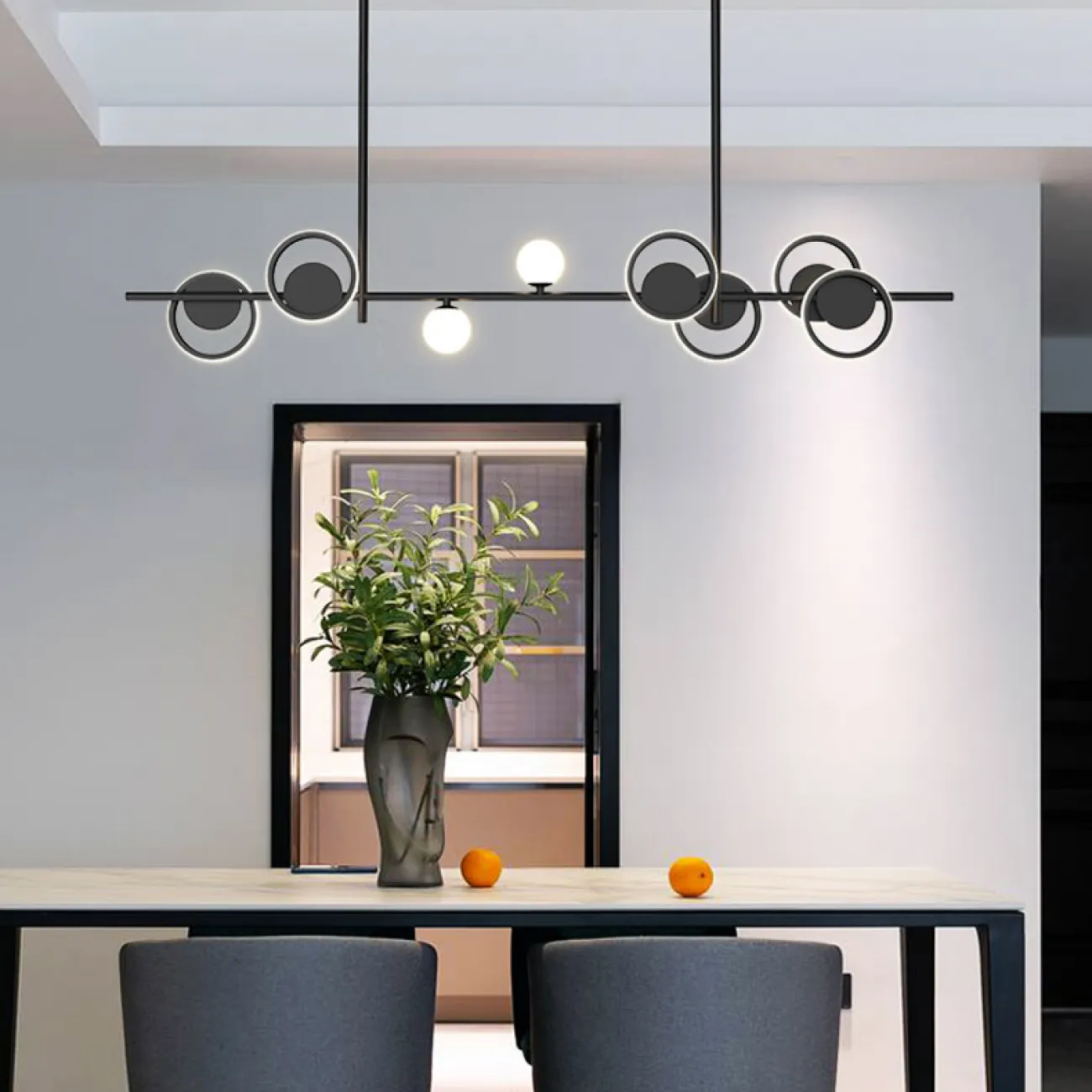 Потолочный светильник ANSTEN L1 Grey Black от ImperiumLoft