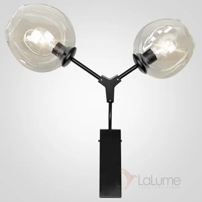 Бра Сrumpled Glas Wall Lamp от ImperiumLoft