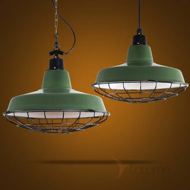 Светильник Loft Ber Cage Green Pendant от LaLume Светильник Loft Ber Cage Green Pendant от LaLume