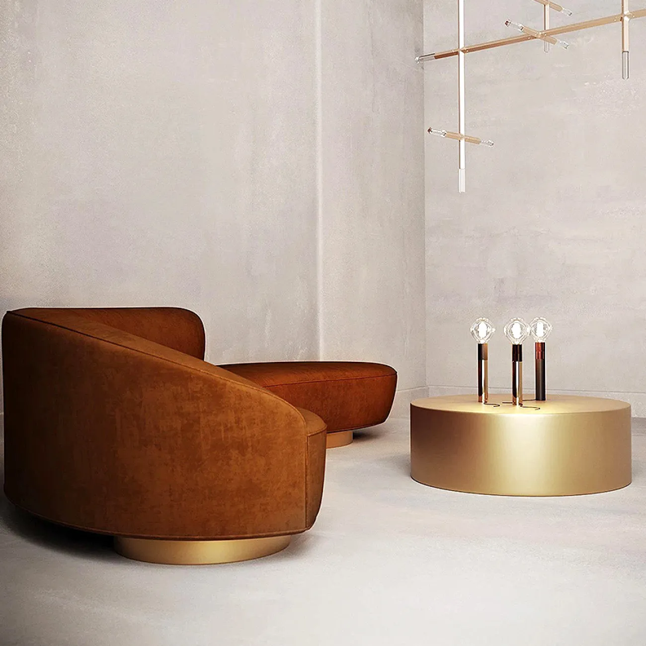 Диван SERPENTINE SOFA от VLADIMIR KAGAN