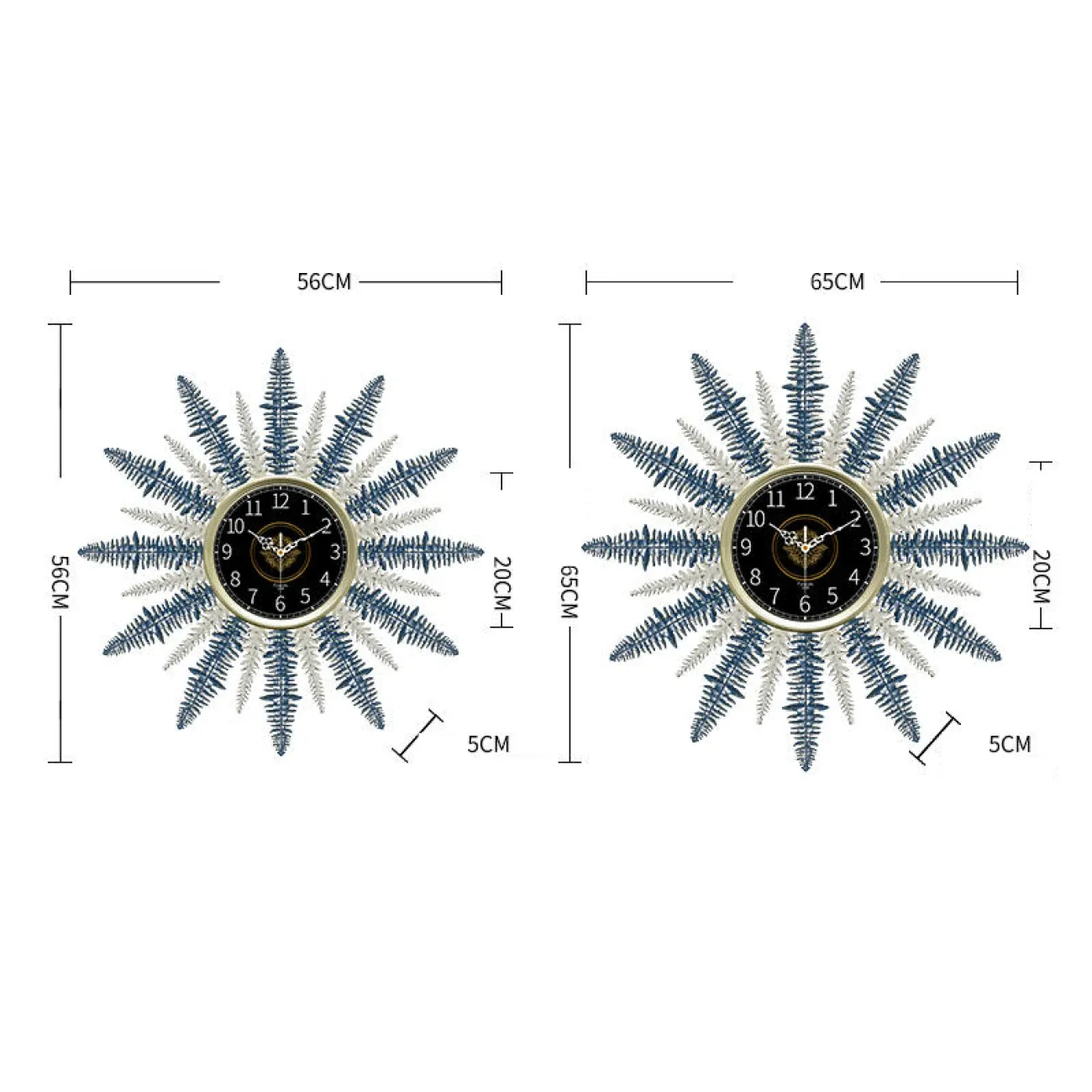 Дизайнерский настенный декор часы LaLume-KKK00321