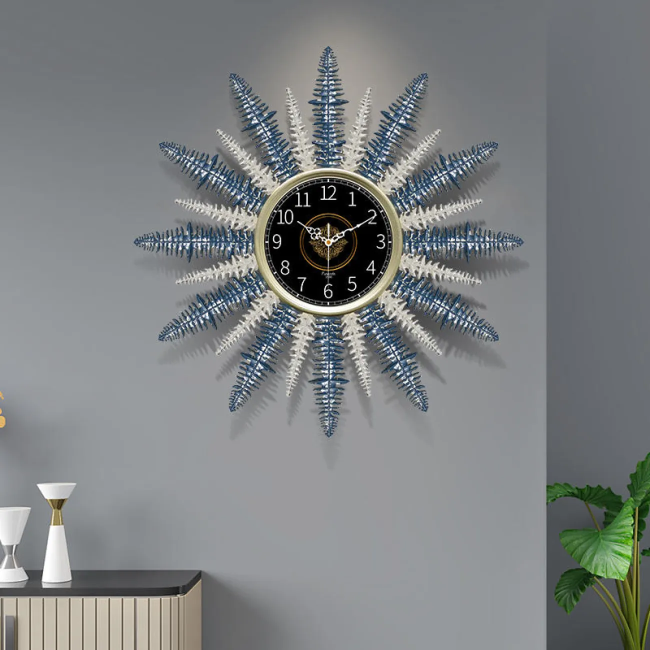 Дизайнерский настенный декор часы LaLume-KKK00321