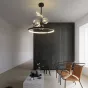 Подвесной светильник IONA B D48 black от ImperiumLoft