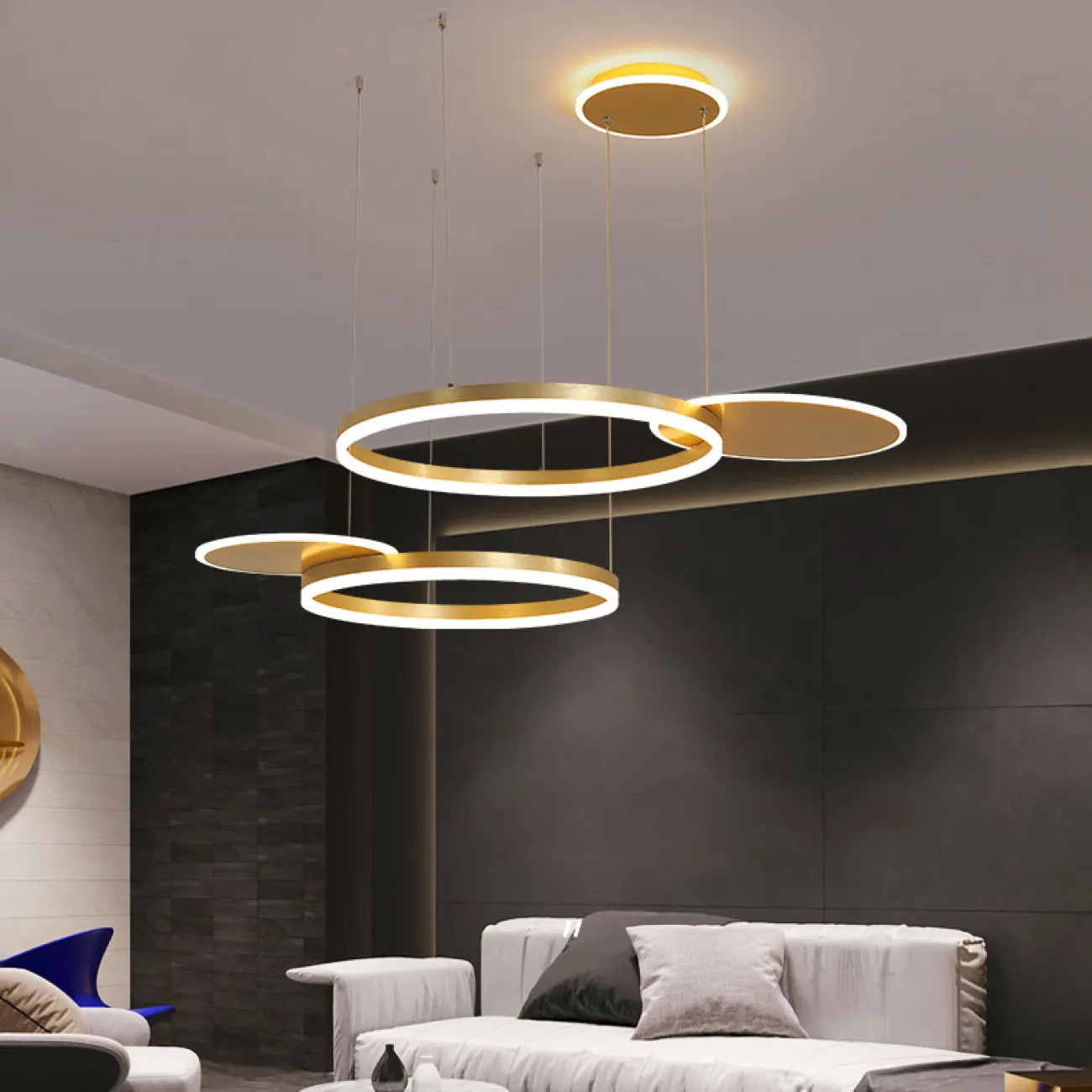 Подвесная люстра MEDEA CH D80 Copper 3000, 4000, 5000 от ImperiumLoft