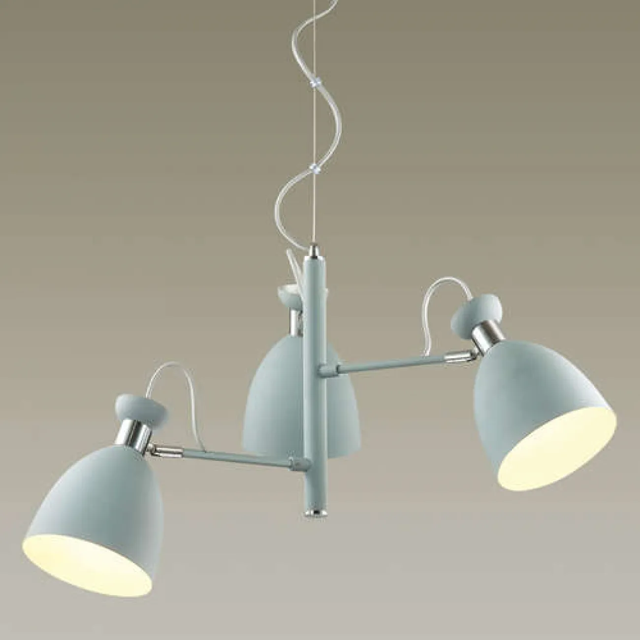Подвесная люстра GENT 3 Grey от ImperiumLoft
