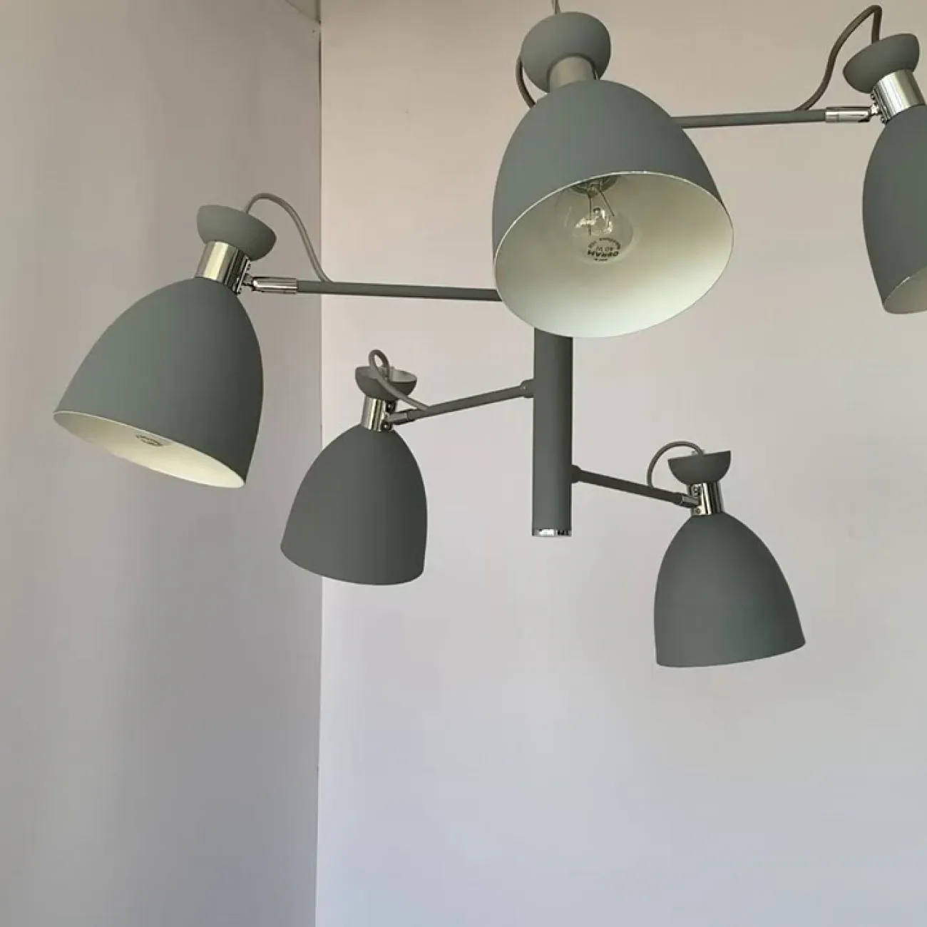 Подвесная люстра GENT 3 Grey от ImperiumLoft