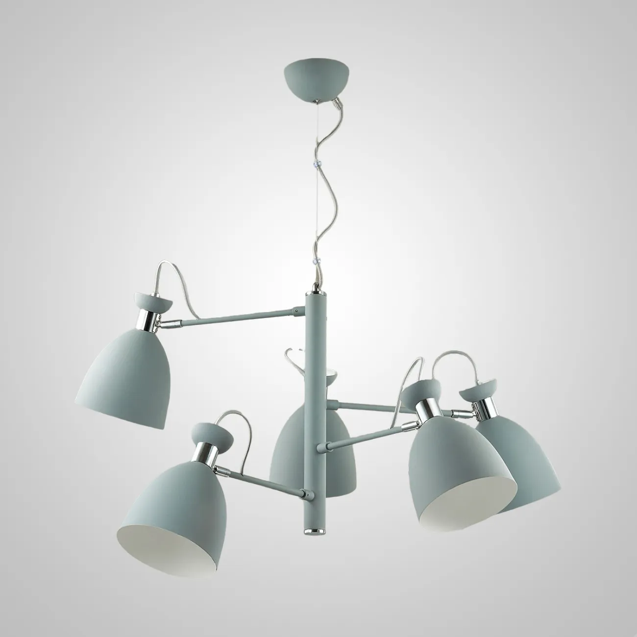 Подвесная люстра GENT 3 Grey от ImperiumLoft