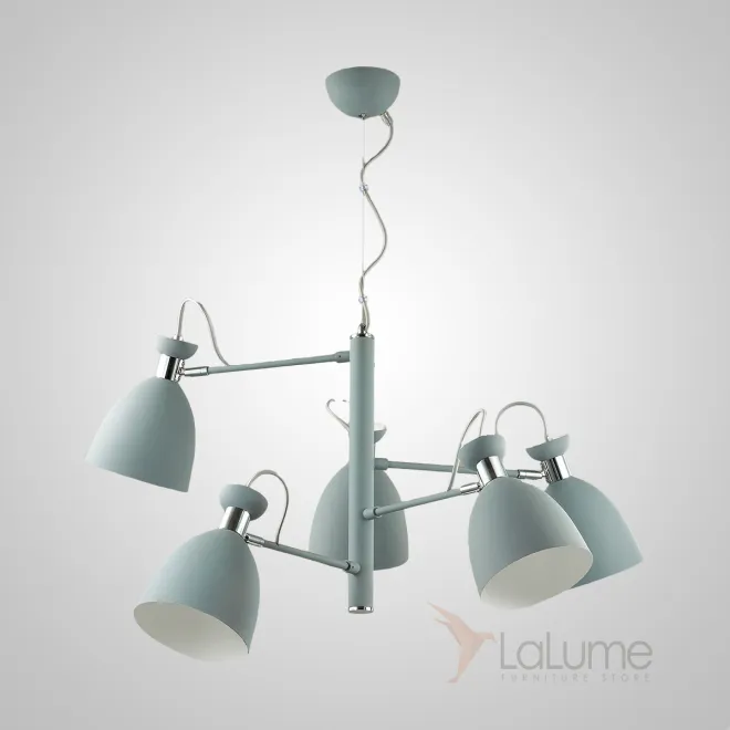 Подвесная люстра GENT 5 Grey от ImperiumLoft