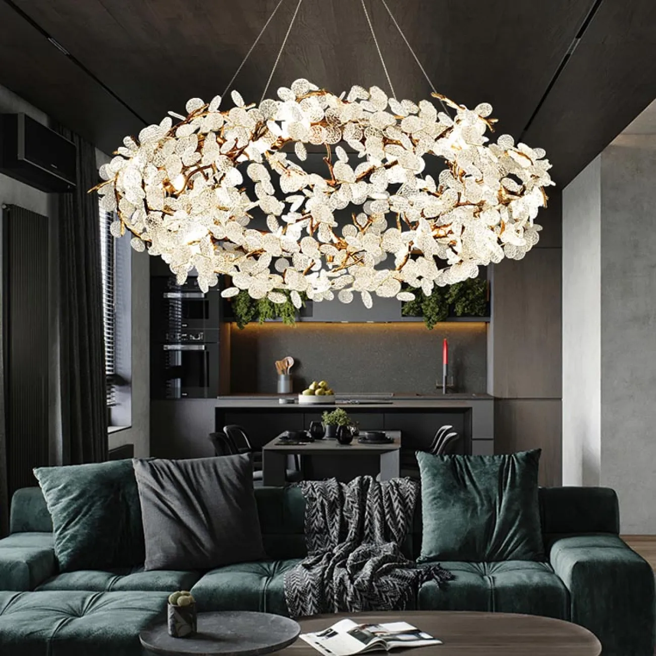 Подвесная люстра CARAMELLY D D80 от ImperiumLoft