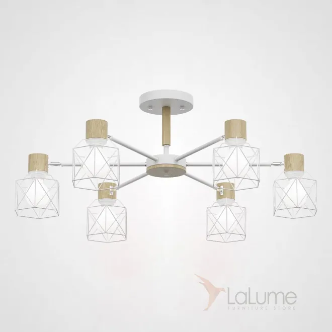 Потолочная люстра CORF B3 White 6 lamps от ImperiumLoft