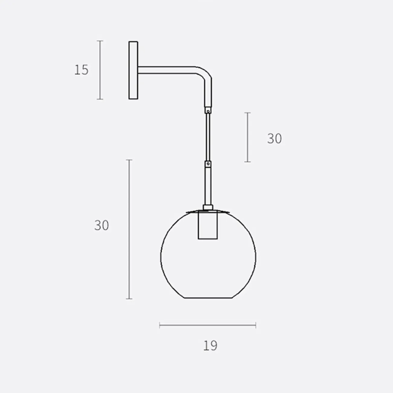 Бра Rousseau от ImperiumLoft Бра Rousseau от ImperiumLoft