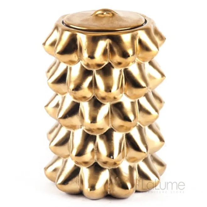 Ваза Jonathan Adler GEORGIA VASE gold designed by Jonathan Adler от LaLume