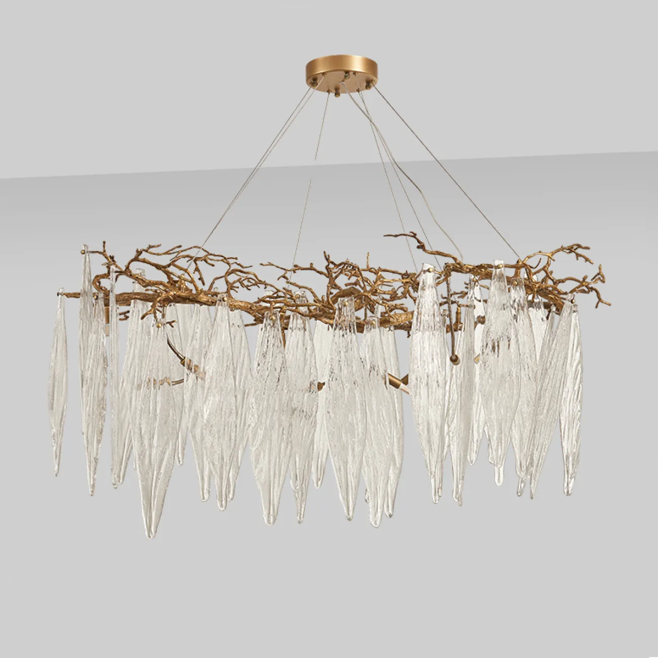 Люстра Aqua Organic Large Chandelier Lighting D100 от ImperiumLoft