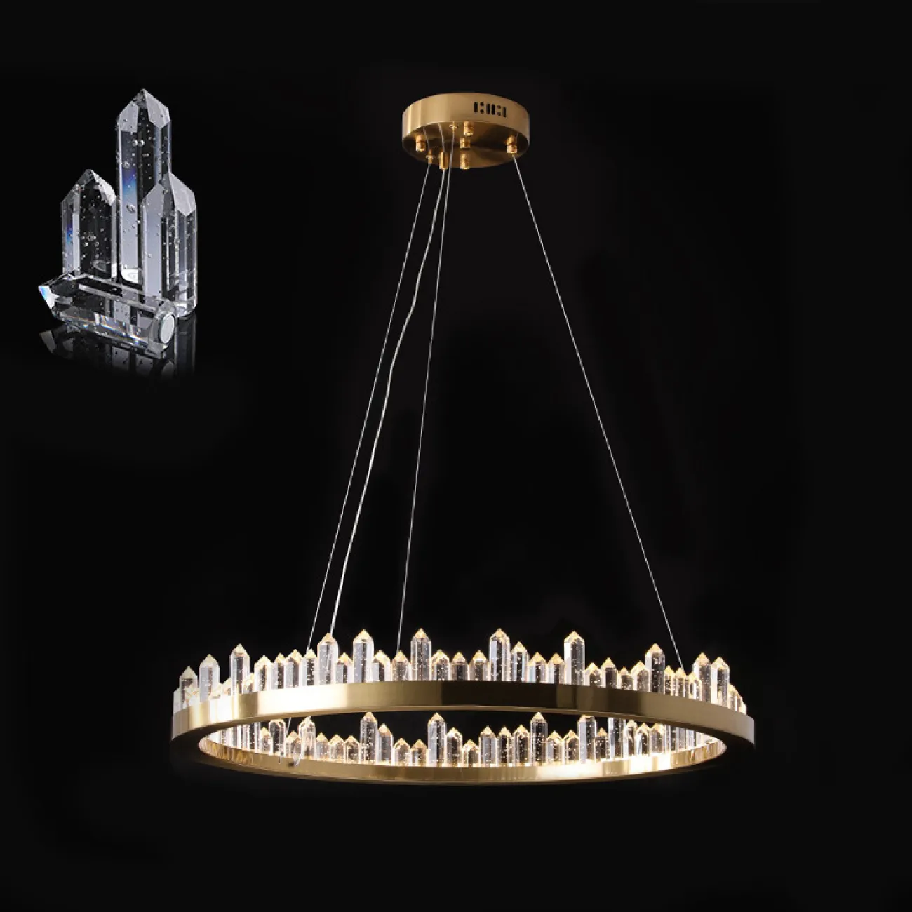 Подвесная люстра QUARTZ LUX B D60 от ImperiumLoft Подвесная люстра QUARTZ LUX B D60 от ImperiumLoft