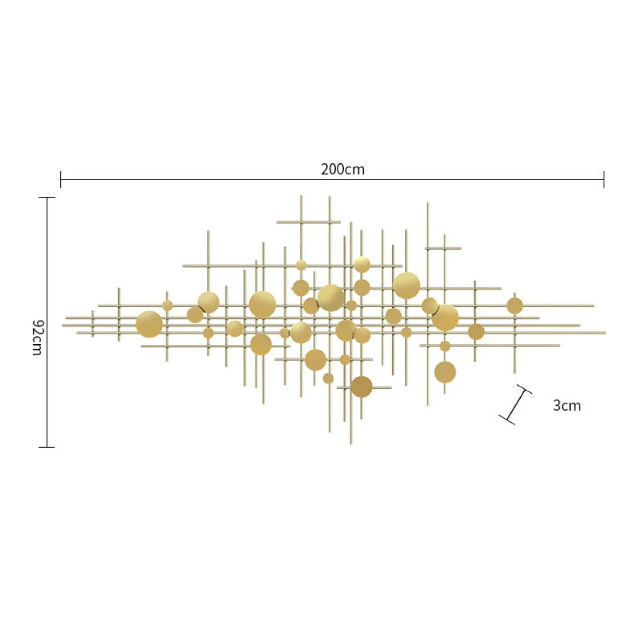 Дизайнерский настенный декор LaLume-KKK00300