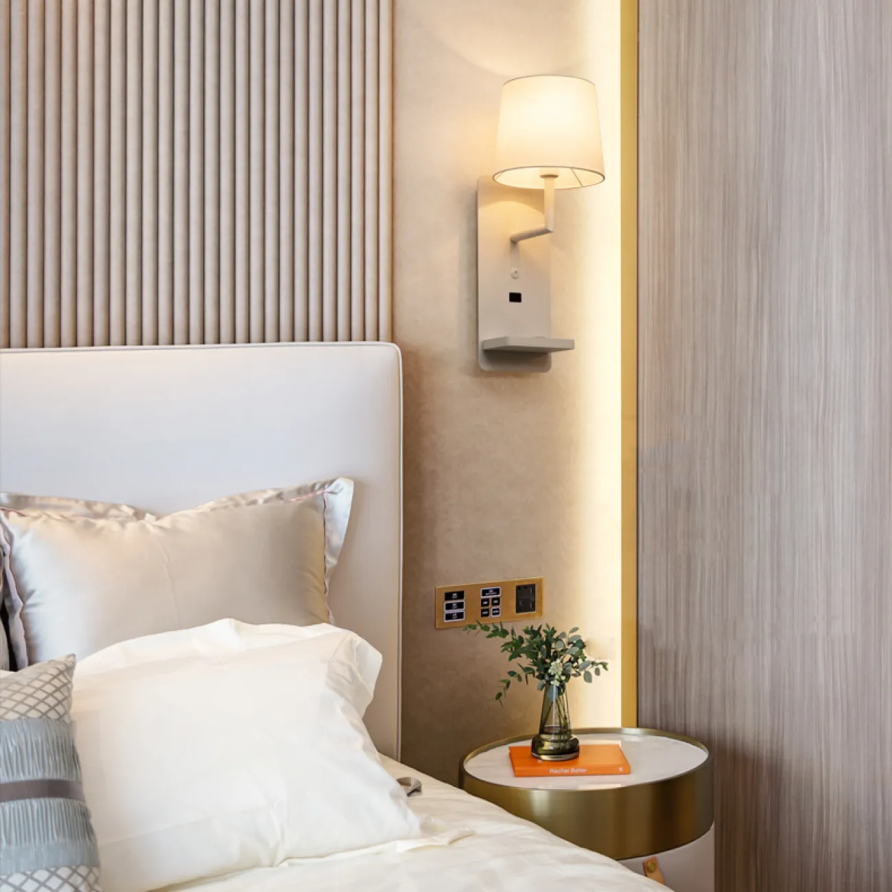 Настенный светильник VILLA B White от ImperiumLoft