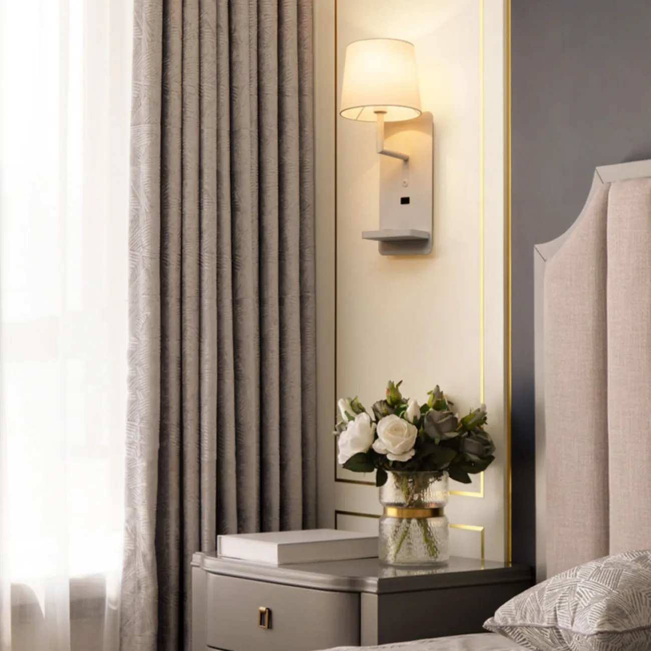 Настенный светильник VILLA B White от ImperiumLoft