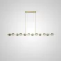 Потолочный светильник MICHAL LONG L8 Brass Black от ImperiumLoft