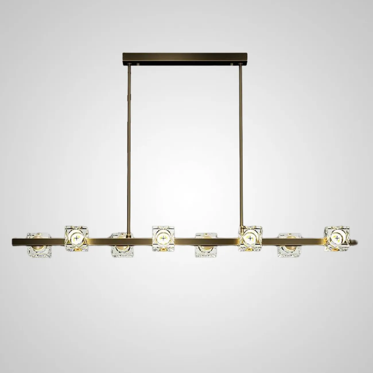 Потолочный светильник MICHAL LONG L12 Brass Black от ImperiumLoft